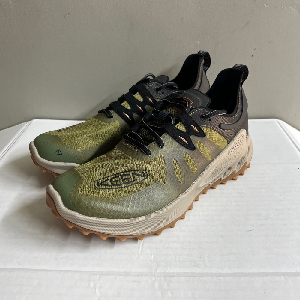 Keen 9.5 Zionic men’s speed hiking shoes green - Picture 3 of 7